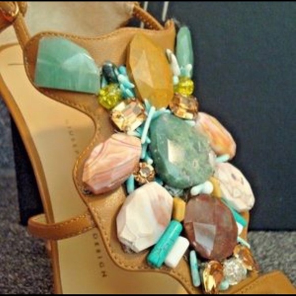 Giuseppe Zanotti Jeweled heels 7.5 - Picture 2 of 5